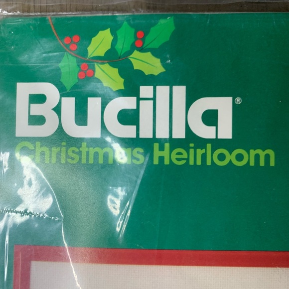 3/$25 Bucilla Christmas Heirloom 82023 Counted cross Stitch Joy To The World NEW - Picture 4 of 6